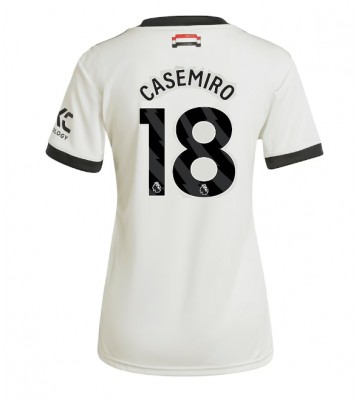 Manchester United Casemiro #18 Replika Tredjetrøje Dame 2024-25 Kortærmet